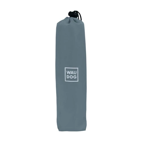 Миска складная WAUDOG Silicone 385х230х50 мм серый (508011): Материал Силикон