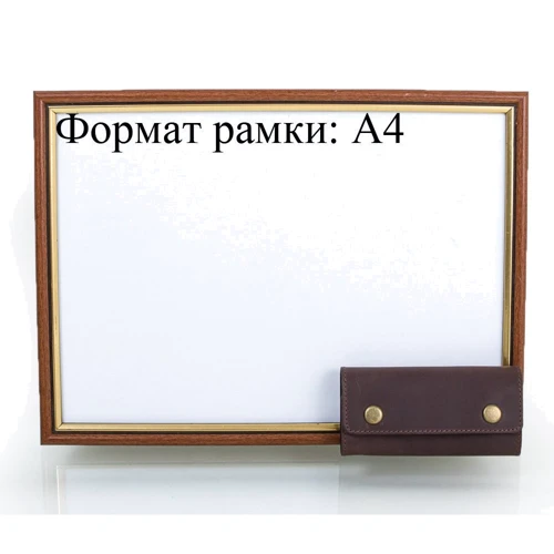 Мужская ключница DNK Leather коричневая (DNK-Keys-Scol-F): Материал Натуральная кожа