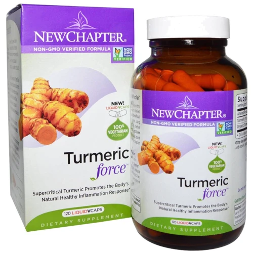 New Chapter Turmeric Force 120 Veg Caps Куркума