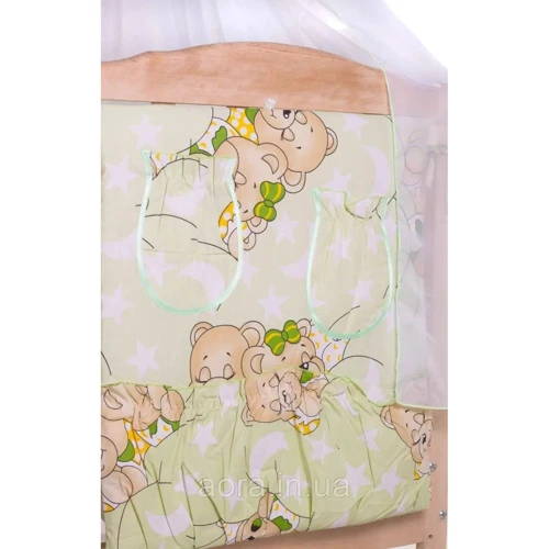 Комплект постельного белья Qvatro Gold RG-08 мишки спят (607429)
