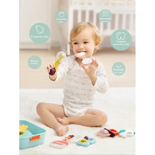 Набір брязкальця-гризунців Beiens 8 шт (YZ41)