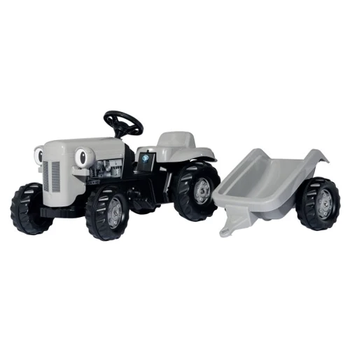 Трактор с прицепом Rolly Toys rollyKid-X Little Grey Fergie серый (014941)