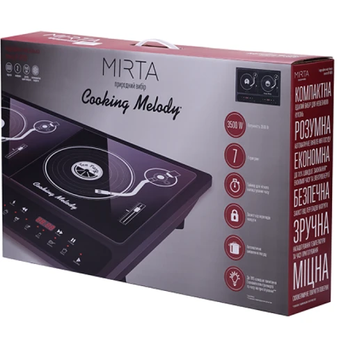 Настільна плита Mirta IP-8929 фото 2