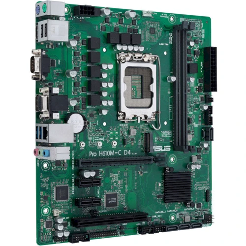 Asus Pro H610M-C D4-CSM: Оперативна пам'ять 2xDDR4 3200 МГц, до 64 ГБ