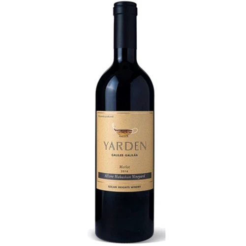 Вино "Golan Heights" Winery Yarden Merlot Allone Habashan 2017 червоне сухе 15% 0.75 л (BWW6920)