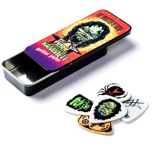 Медиатор Набор медиаторов DUNLOP Kirk Hammett Pick Tin
