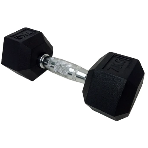 Гантель Housefit DD 6442-7 шестигранна обрезиненная 7кг