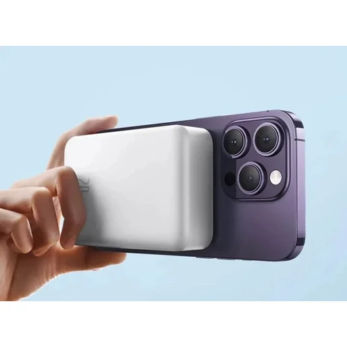Внешний аккумулятор Baseus Power Bank 20000mAh Magnetic Wireless 20W White (PPCX150002) фото 9