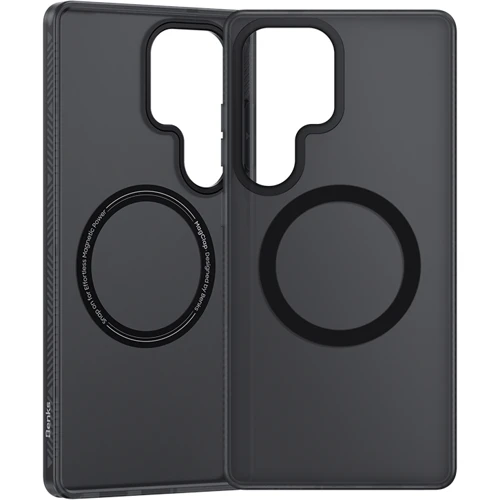 Чохол для телефона Benks MagClap Lucid Armor Protective Black для Samsung S938 Galaxy S25 Ultra: Матеріал поликарбонат и полиуретан