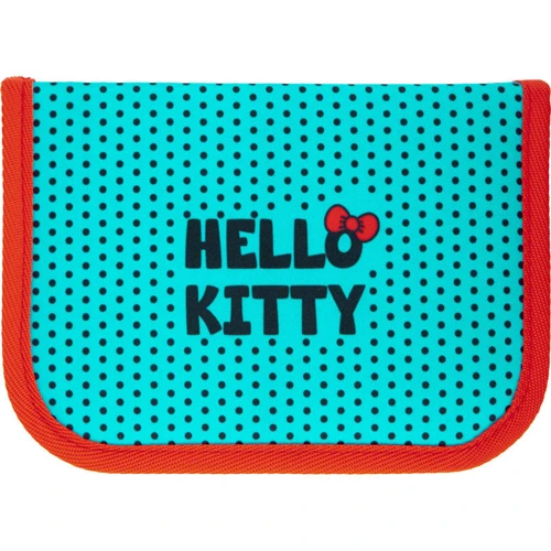 Пенал без наполнения Kite Education Hello Kitty HK21-622, 1 отделение, 2 отворота: Количество отделений 1