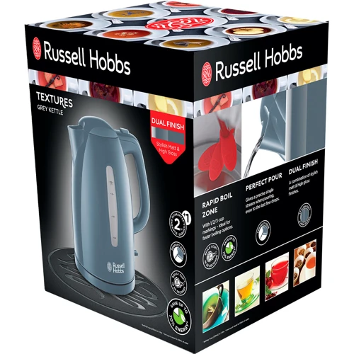 Электрочайник Russell Hobbs 21274-70 Textures Grey: Объем, л 1.7