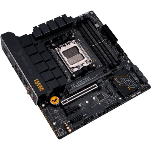 Asus TUF Gaming B650M-E WiFi: Роз'єми на задній панелі USB 2.0, USB 3.2 Gen 2, USB 3.2 Gen 1