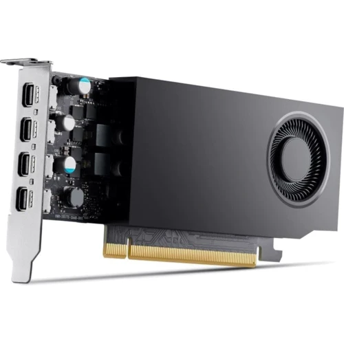 Видеокарта HP Quadro RTX A1000 8GB GDDR6 (9U276AA): Разрядность шины памяти, бит 128