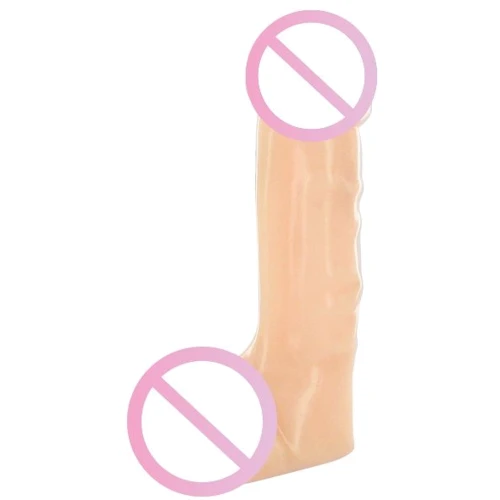 Фаллоимитатор Fantasy Dick With Balls Flesh