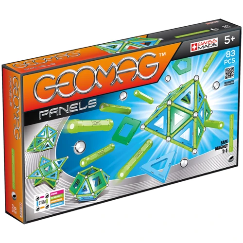 Geomag Panels 83 деталей | Магнитный конструктор Геомаг