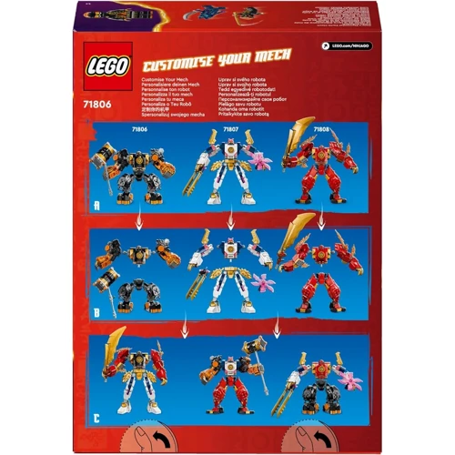 Конструктор LEGO NINJAGO Coles Erd-Element-Roboter Земной робот Коула (71806) фото 5