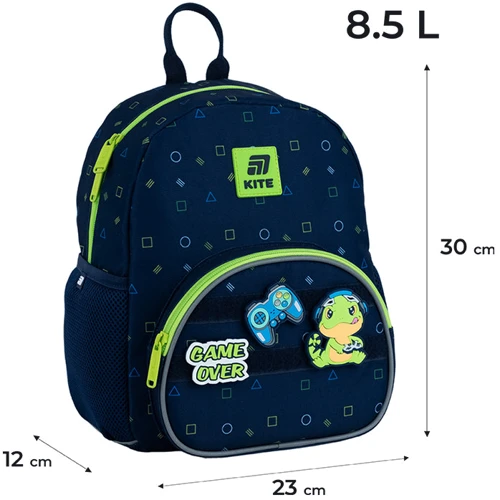 Рюкзак дитячий Kite K25-2727XS-5 Kids 2727 Dino Gamer: Рік колекції 2025