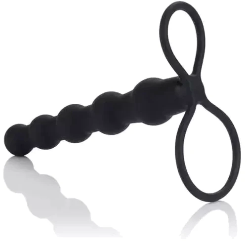 Насадка на член для двойного проникновения CalExotics Silicone LOVE Penetrator System