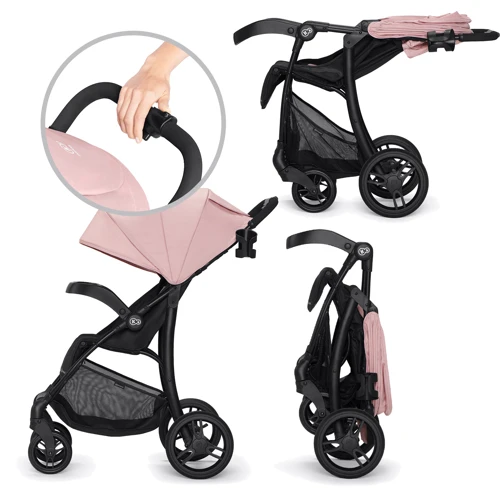 Візок Kinderkraft Cruiser Pink (KKWCRUIPNK0000): Ширина шасі 53 см