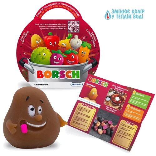 Стретч-игрушка в виде овоща Borsch (41/CN23) фото 9