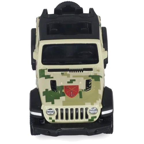 Автомодель TechnoDrive Jeep Wrangler Rubicon Шевроны Героев Оперативное командование "Юг" (250398UM) фото 7