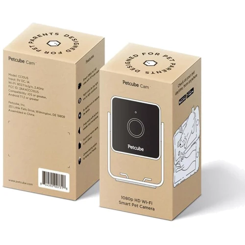 Компактна HD-камера Petcube Cam з нічним баченням та двостороннім аудіозв'язком фото 4