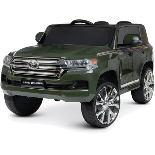 Детский электромобиль Bambi Racer Джип Toyota Land Cruiser, хаки (JJ2022EBLR-10)