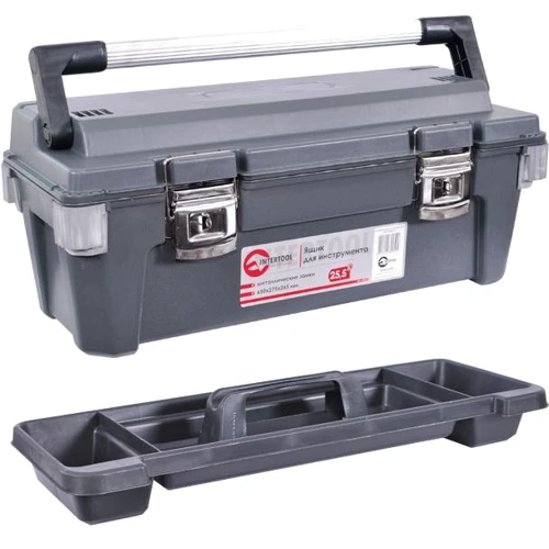 Ящик для інструменту з металевими замками Intertool BX-6025