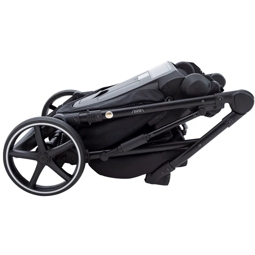 Коляска 2 в 1 Adamex Zico Lux TK-53 черный (680772) фото 7