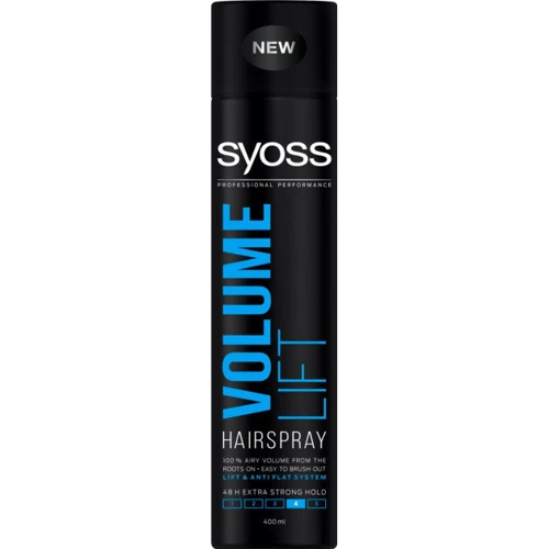 SYOSS Volume Lift 400 ml Лак для волосся екстрасильної фіксація 4