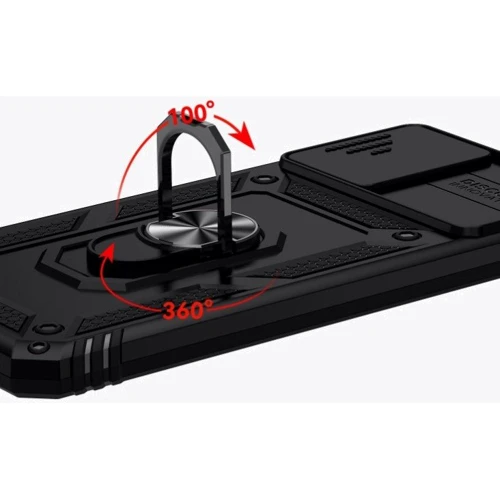 Чехол для телефонов BeCover Military Black for Vivo Y33s / Y21 (708834): Материал TPU (термополиуретан) и пластик