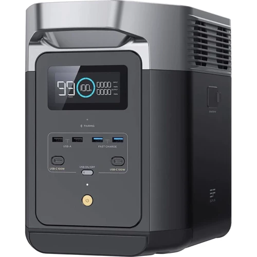 Зарядная станция EcoFlow DELTA 2 1024Wh 1800W (ZMR330-EU) UA: Емкость аккумулятора, Вт/ч 1024