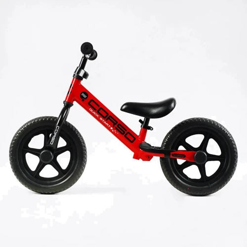 Беговел Corso Sprint 12" красный (JR-74115): Цвет красный