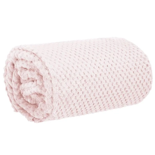 Плед Springos Extra Soft 150x200 см розовый (HA7094): Размер, см 150х200