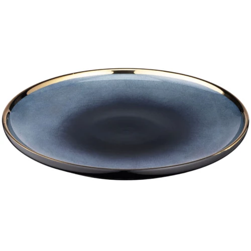 Тарелка десертная Ardesto Andria 20.1 см сине-серая (AR2920AB)