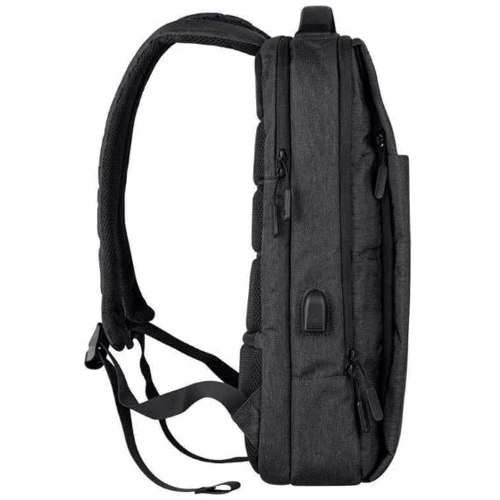 Сумка для ноутбуков 2E 17" Melange Black (2E-BPN9267BK): Материал нейлон
