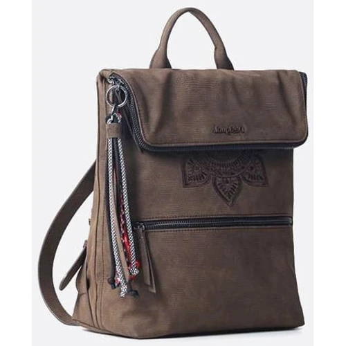 Жіночий рюкзак Desigual коричневий (8445110229552): Країна виробник Китай