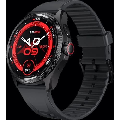 Смарт-годинник Mobvoi TicWatch Pro 5 Enduro GPS Obsidian (P1039003800A): Дисплей 1.43" OLED (466x466) 326 ppi