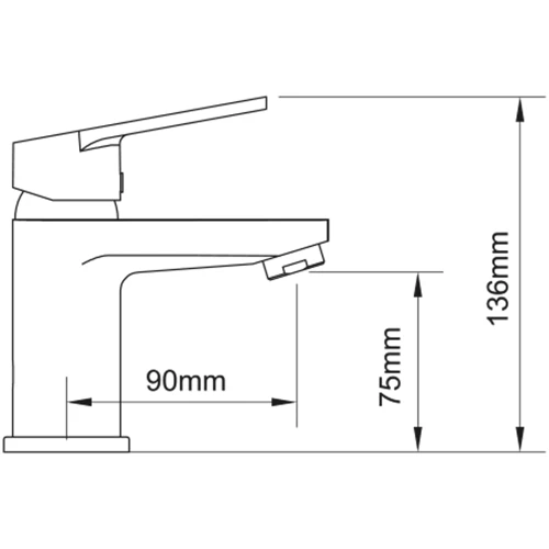 Смеситель для ванны AQUATICA (9737002)