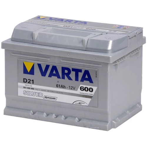 Автомобильный аккумулятор VARTA 6СТ-61 Silver Dynamic D21 (561 400 060)