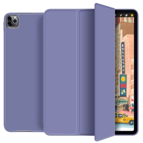 Аксессуар для iPad BeCover Tri Fold Soft TPU Silicone Purple for iPad Air 2020/iPad Air 2022/iPad Pro 11 (2018-2022) (709711): Цвет фиолетовый