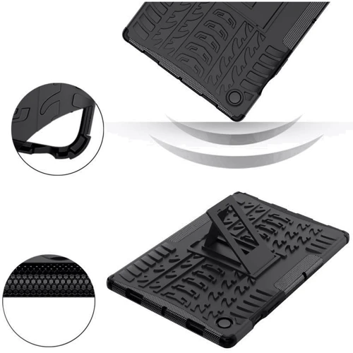 Аксесуар для планшетних ПК Epik TPU+PC Protector Stand Black для Samsung Galaxy Tab A8 10.5 (2021) SM-X200 / SM-X205 фото 5