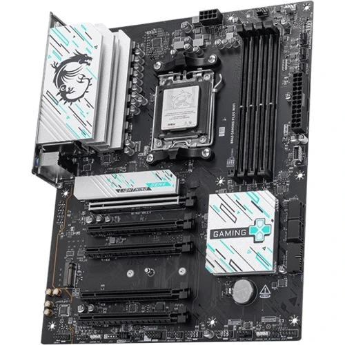 MSI B840 GAMING PLUS WIFI UA: Разъемы на задней панели Ethernet RJ-45, HDMI, USB Type-C, USB 3.2 Gen 2, USB 3.2 Gen 1, USB 2.0