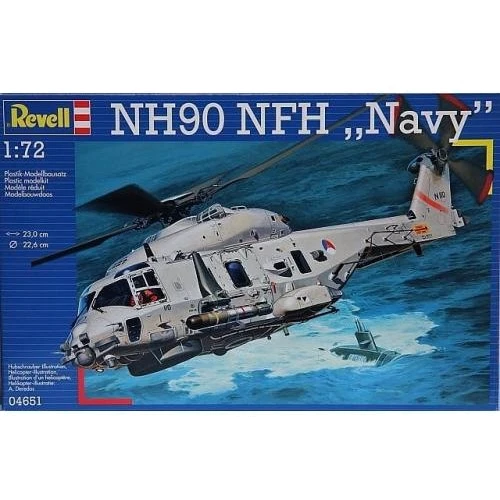 Модель Revell Вертолет NH-90 NFH Navy 1:72 (4651): Производитель Revell
