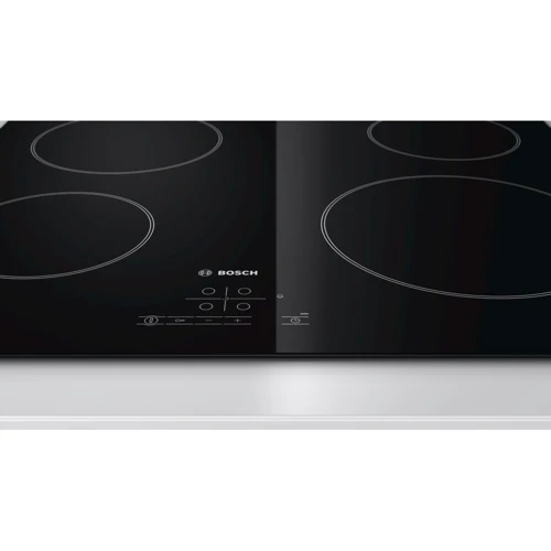 Варочная поверхность электрическая Bosch PKE611B17E: Расположение панели Спереди посередине