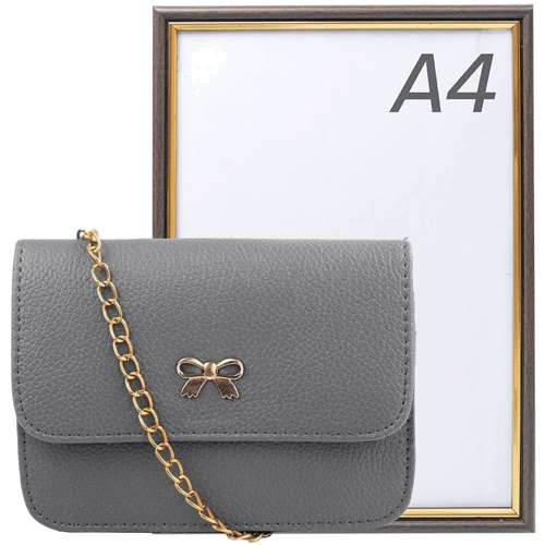 Жіноча сумка-сетчел Valiria Fashion сіра (4DETBI-184924-9): Застібка Механічна