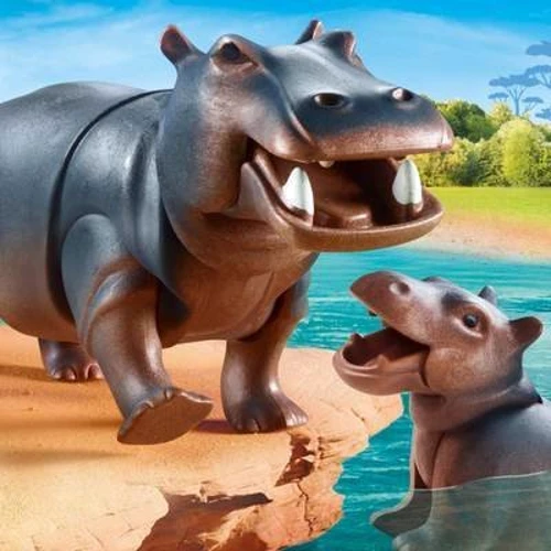 Конструктор Playmobil Family fun Бегемот с детенышем (70354): Производитель Playmobil