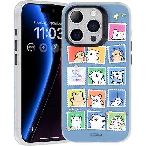 Чехол для iPhone Benks Stamp Puppies MagSafe for iPhone 15