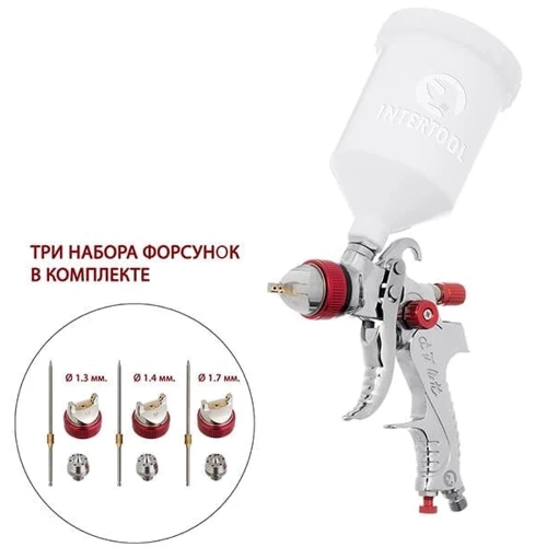 Краскопульт пневматичний Intertool PT-0153: Виробник Intertool