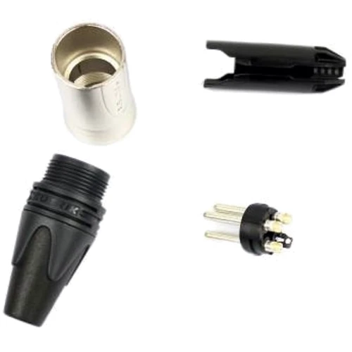 Коннектор XLR 3-pin male (папа) QUIK LOK NC355 Neutrik NC3MXX: Производитель Quik Lok